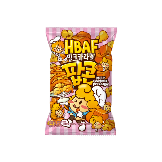 3952 HBAF Milk Caramel Popcorn 바프 밀크카라멜 팝콘 80g