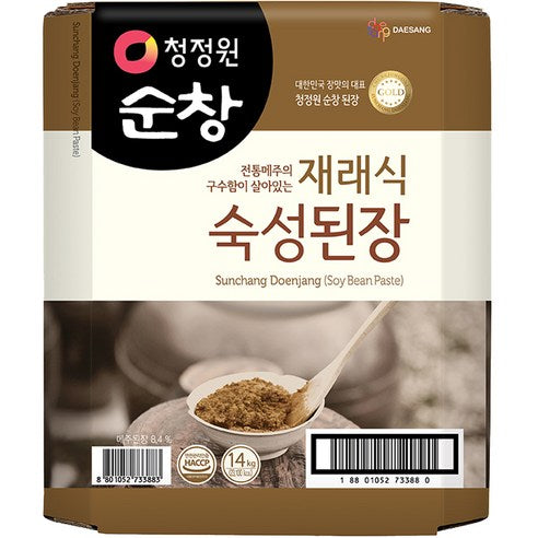 4140 Daesang Soy Bean Paste 대상 순창 재래식 숙성된장(지함) 14kg