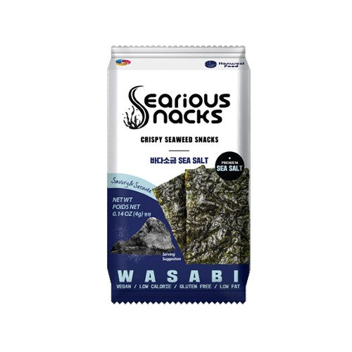 6322 Hanwool Food Searious Snacks, Sea Salt 한울푸드 시리어스 바다소금 도시락김