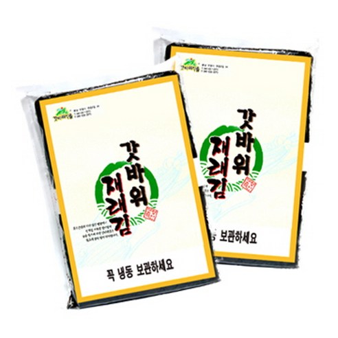 [+1]6474-1 갓바위식품 김밥용김 50매