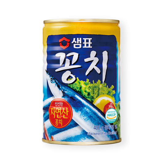 7601 Sempio Mackerel Pike Boiled 샘표 꽁치 통조림 400g