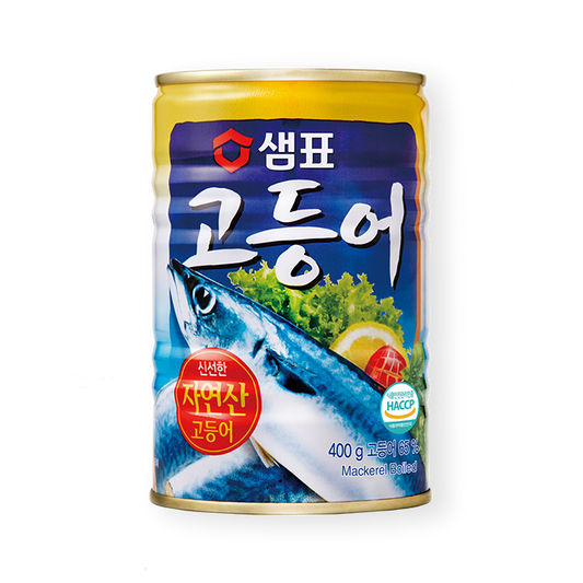 7602 Sempio Mackerel Boiled 샘표 고등어 통조림