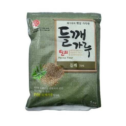 8281  Haegawon Korean Whole Perilla Seed Powder 1kg 해가원 들깨가루 1kg