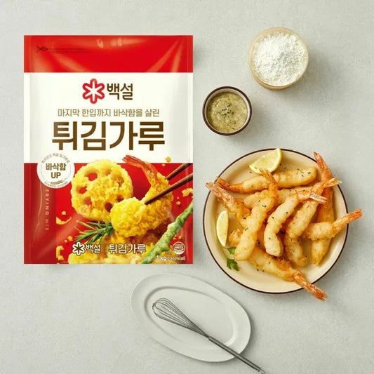 8312 CJ Korean Frying Mix 백설 튀김가루 1kg