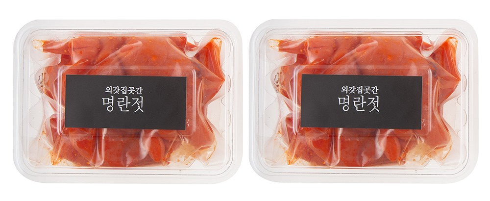 9061 Korean Salted Pollack Roe 외갓집곳간 명란젓(냉동) 200gx2