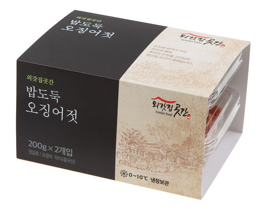 9062 Korean Salted Squid 외갓집곳간 오징어젓(냉동) 200gx2