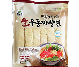 9135 Cheongwoorim Fresh Noodle for Jjajangmyun 청우림 (냉동)생우동짜장면 1kg