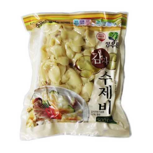 9136 Cheongwoorim Handmade Potato Sujebi 청우림 감자수제비 500g