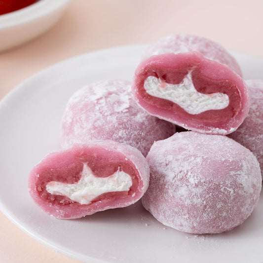 9163 Hwakwabang Bite-sized Strawberry Milk Mochi 화과방 딸기우유 찰떡 35gx2