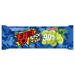 9212 Haitaiic Tank Boy Green Grape 해태아이스 탱크보이 청포도