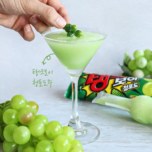 9212 Haitaiic Tank Boy Green Grape 해태아이스 탱크보이 청포도