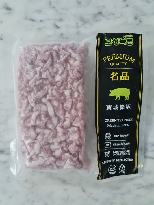 [+1] 9363-1 Boseong Nokdon Pork Mince 보성녹돈 삼겹살 다짐육 500g