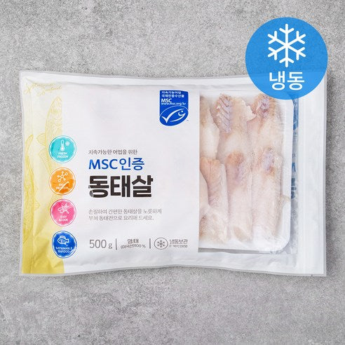 [+1] 9608-1 Premier Sliced Pollack 프리미어 MSC 동태살 500g