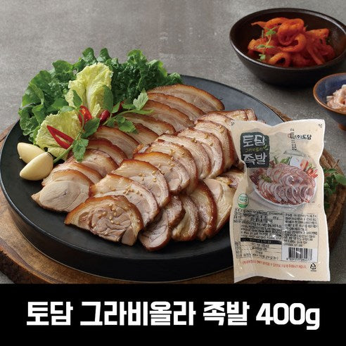 9651 Todam Seasoned Jukbal 토담 순살 족발 무뼈 400g