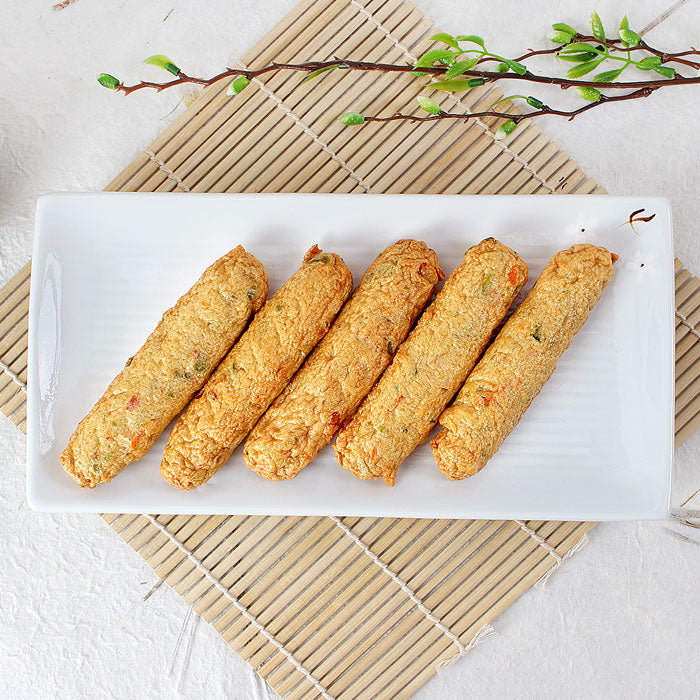 9708 Mido Fish Cake, Spicy Stick 400g 미도식품 고급 매운 봉어묵