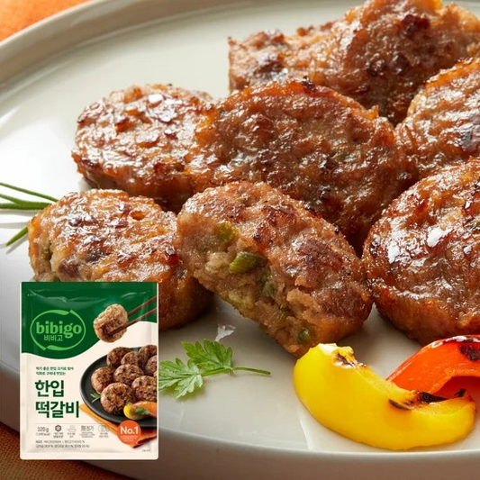 9750 CJ Bibigo Bite-Sized Tteokgalbi 비비고 한입 떡갈비 320g