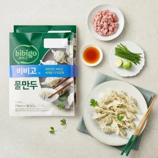 9752 CJ Bibigo Mul-Mandu 비비고 물만두 370gx2개