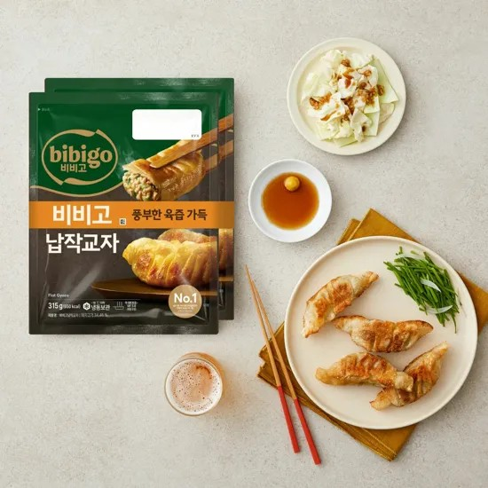9756 CJ Bibigo Flat Gyoza 비비고 납작교자 315gx2개