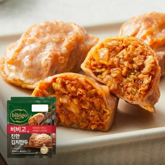 9757 CJ Bibigo Home-made Kimchi Mandu 비비고 수제 진한김치만두 400gx2