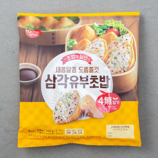 9869 Dongwon Triangular Tofu Sushi 340g 동원 삼각 유부초밥 340g