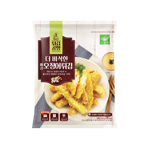 9919 Saongwon Deep Fried Spicy Squid 사옹원 더 바삭한 매콤 오징어튀김 350g