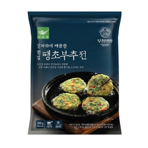 9923 Saongwon Green Chili and Chive Pancake 사옹원 부침명장 땡초부추전 300g