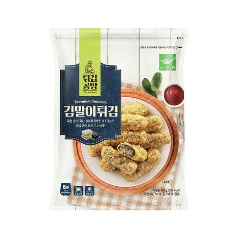9924 Saongwon Fried Seaweed Rolls 사옹원 튀김공방 김말이튀김 300g