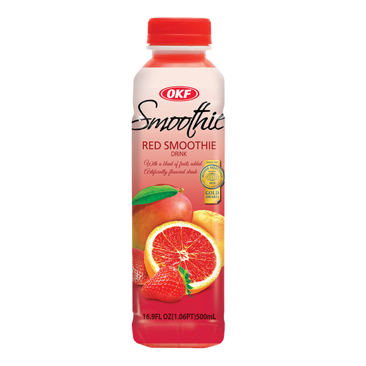 1454 OKF Red Smoothie Drink OKF 스무디 레드 350ml