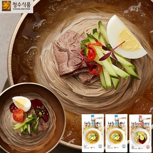 2611 Chungsoo Cold Buckwheat Noodles(Serves 4) 청수식품 물냉면 4인분