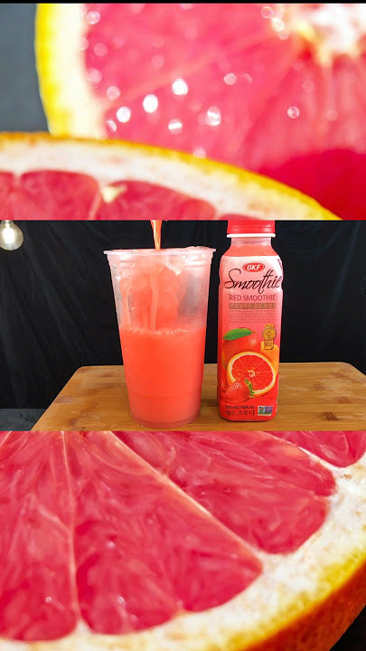 1454 OKF Red Smoothie Drink OKF 스무디 레드 350ml